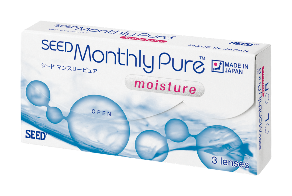 SEED Monthly Pure -3 lenses/ box