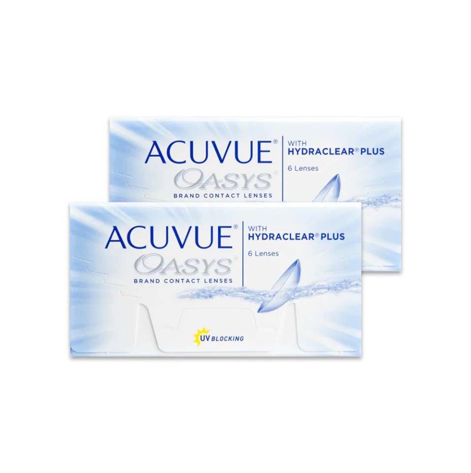 [ACU2W] Acuvue Oasys 2-Week – 2-Week Disposable Contact Lenses (6 Lenses/Box) (-5.50)