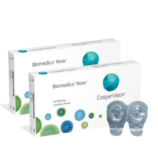 Biomedics Now – Kính áp tròng cận dùng 1 tháng (2 miếng/hộp)