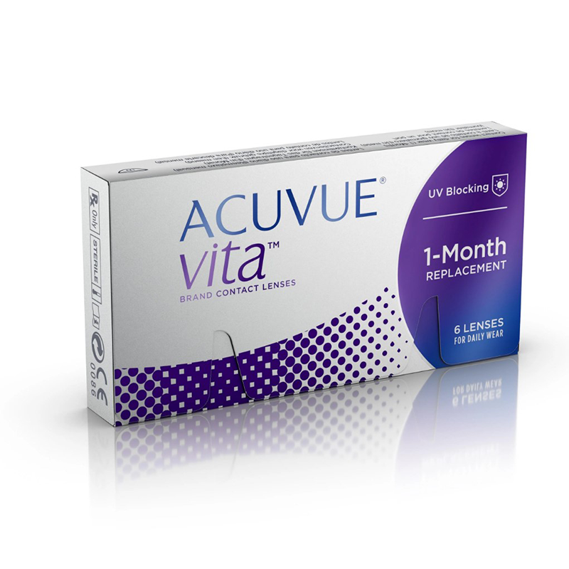 Acuvue Vita – Kính áp tròng cận hàng tháng (6 miếng/hộp)