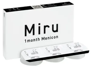 [MIRU1MT] Miru 1 month Menicon Toric – Monthly Contact Lenses (6 Lenses/Box) (-10.00, -0.75C, 10)