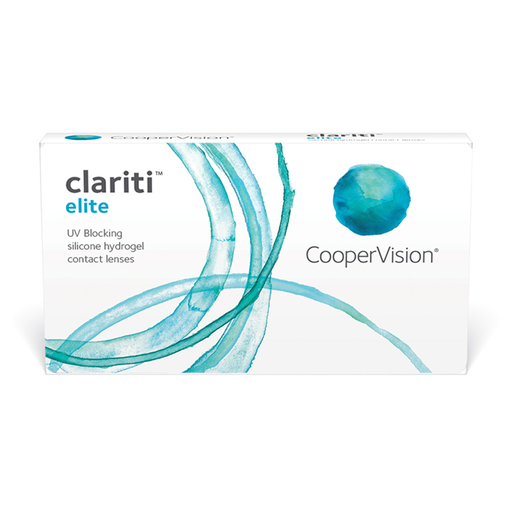 CooperVision Clariti Elite Monthly Contact Lenses (3 Lenses/Box)