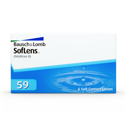 Bausch & Lomb SofLens 59 – Monthly Contact Lenses (6 Lenses/Box)