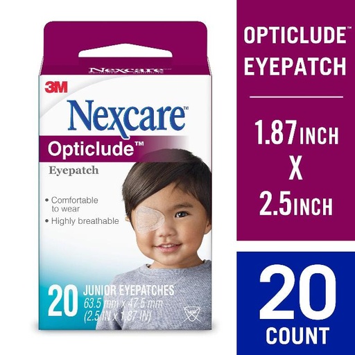 [3MPATCHJR] Miếng dán tập nhược thị 3M Nexcare™ Opticlude™ - 20 miếng/hộp