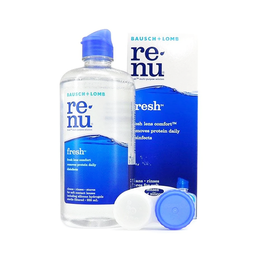 RENU contact lens cleaning solution
