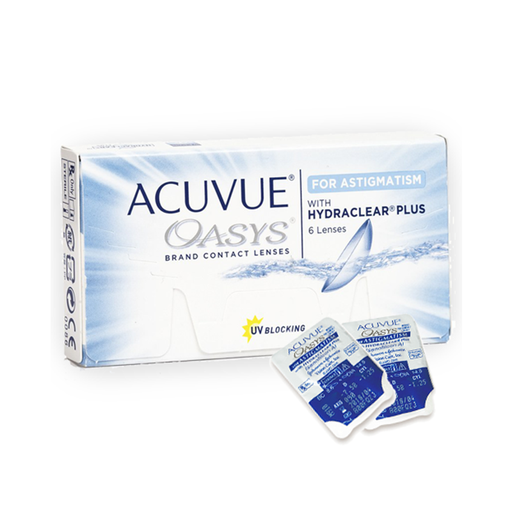 Acuvue Oasys for Astigmatism – Bi-Weekly Contact Lenses (6 Lenses/Box)