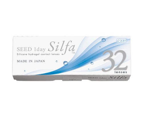 SEED 1day Silfa – Daily Disposable Contact Lenses (32 Lenses/Box)